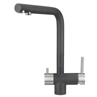 Смеситель Granula для кухни GR-2305 графит